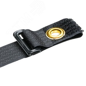 Стяжка GCTE2S-X0 затяжная с пряжкой с монтажным отверстием (Hook & Loop), 1 (GCTE2S-X0) - Panduit