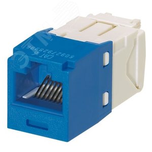 Модуль CJ688TGBU  Mini-Com RJ45 TX6 PLUS, UTP Т568A/B Enhanced (синий) (CJ688TGBU) - Panduit