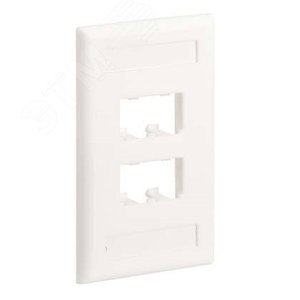 Панель CFPL4WHY лицевая верткальная для 4-х модулей Mini-Com®, 114.3 х 69.8 (CFPL4WHY) - Panduit