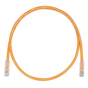 Патч-корд UTPSP1.5MORY  TX6 PLUS UTP, Cat.6, с модульными разъёмами TX6 PL (UTPSP1.5MORY) - Panduit