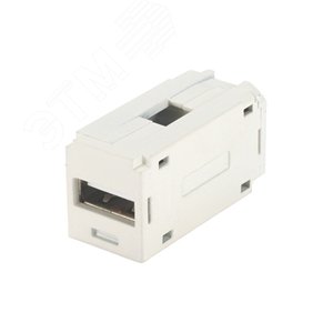 Модуль CMUSBAABL Модуль Mini-Com с разъемом USB 2.0 Female A/Female A, чер (CMUSBAABL) - Panduit