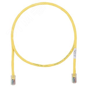 Патч-корд UTPCH5MYLY  TX5e UTP, Cat.5e, с модульными разъёмами PAN-PLUG на (UTPCH5MYLY) - Panduit
