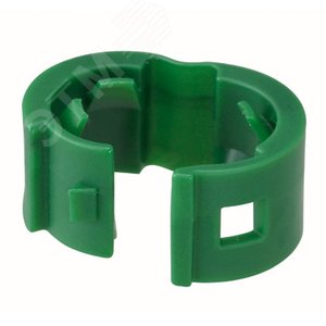 Клипса PCBANDGR-Q для маркировки кабеля или патч-кордов, зеленая (25шт) (PCBANDGR-Q) - Panduit