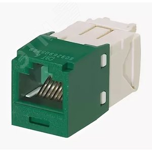 Модуль CJ688TGGR  Mini-Com RJ45 TX6 PLUS, UTP Т568A/B Enhanced (зеленый) (CJ688TGGR) - Panduit