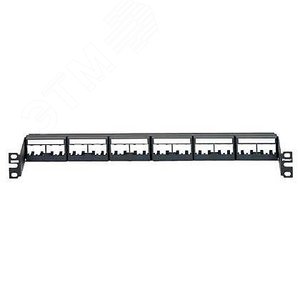 Патч-панель CPPL24WRBLY Заглубленная модульная  Mini-Com 19, 24 порта, 1U (CPPL24WRBLY) - Panduit