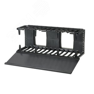 Организатор NMF4 горизонтальный кабельный с крышкой, 19‘, 4U, 177 x 482 x 1 (NMF4) - Panduit
