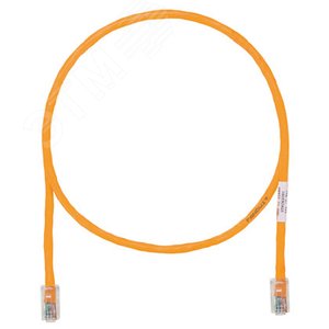 Патч-корд UTPCH0.5MORY  TX5e UTP, Cat.5e, с модульными разъёмами PAN-PLUG (UTPCH0.5MORY) - Panduit