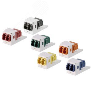 Модуль CMDFDBLCZIW Оптический  Mini-Com с одним дуплексным коннектором LC (CMDFDBLCZIW) - Panduit