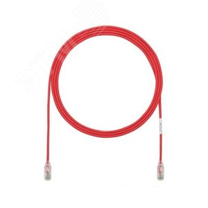 Патч-корд UTP28X20MRD  малого диаметра (4,7мм) с модульными разъёмами RJ-45 (UTP28X20MRD) - Panduit
