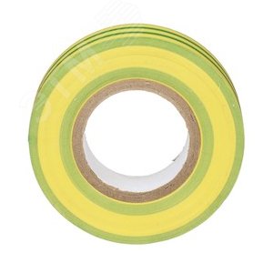 Лента ST15-075-66GRYL Изоляционная  ПВХ, серия ST15, 19мм х 20м х 0.13мм, з (ST15-075-66GRYL) - фото 2