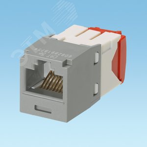 Модуль CJ5E88TGIG  Mini-Com RJ45 TX5e, UTP Т568A/B Enhanced (серый) (CJ5E88TGIG) - Panduit