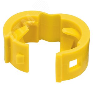 Клипса PCBANDYL-Q для маркировки кабеля или патч-кордов, желтая (25 шт.) (PCBANDYL-Q) - Panduit