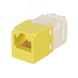 Модуль CJK688TGYL Универсальный  Mini-Com TX6 PLUS с ключом для предотвр. (CJK688TGYL) - Panduit