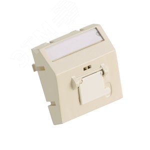 Панель CFPFLS1SAW лицевая Mini-Com®: адаптер 45х45мм для одного модуля Mini (CFPFLS1SAW) - Panduit