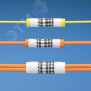 Наклейки S100X220YAJ самоламинирующиеся 55.88мм x 25.4мм для печати на прин (S100X220YAJ) - Panduit