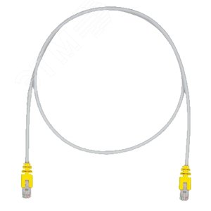 Патч-корд STPCH1MBYL  TX5e F/UTP, Cat.5e, с модульными разъёмами PAN-PLUG (STPCH1MBYL) - Panduit