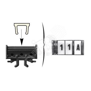 Адаптер для установки 4 наборных маркеров RPC.. на клеммы шириной 5 мм