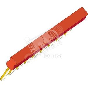 Перемычка PCMS 16П красная (ENT1SNA205548R1300) - TE Connectivity (Enterlec,Tyco)