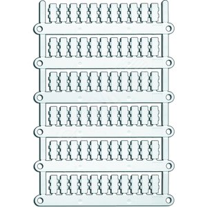Маркировка MG2-TDMO-01 40391 (4x16 WH), 4х16мм, прямой монтаж на проводник ? 2–2,9 мм сечением 0,5–1
