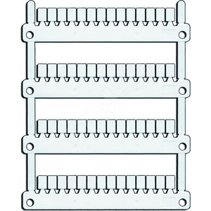 Маркировка MG-CPM-01 41090N (5x10 WH) для клемм других производителей, 5х10 мм, 56 маркеров в карте, - TE Connectivity ОУЭО