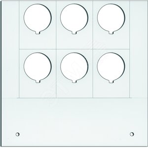 Маркировка MG-PTS 15090 (40x30 WH), 40х30 мм, для светосигнальной аппаратуры, 6 маркеров в карте, 30 - TE Connectivity ОУЭО