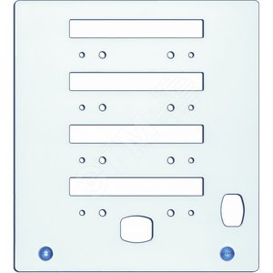 Пластина опорная MG2-PTM 991010 для маркировки проводников MG2-TDMO и MG-TDM (4 x 16 мм)