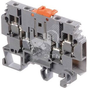 Клемма винтовая M4/6SNBT 4A 4мм.кв - TE Connectivity ОУЭО