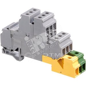 Клемма D4/6.LNTP4 для щитов 4мм.кв. (ENT1SNA110328R0200) - TE Connectivity (Enterlec,Tyco)