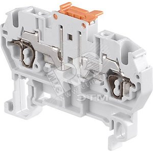 Клемма пружинная D2.5/5.SNBT.2L 2.5мм.кв (ENT1SNA290041R0300) - TE Connectivity (Enterlec,Tyco)
