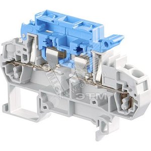 Клемма пружинная D2.5/8.SNT.2L 2.5мм.кв. (ENT1SNA290097R2400) - TE Connectivity (Enterlec,Tyco)