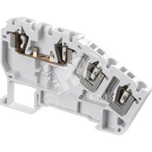 D2,5/5.C3.L Клема пруж. 2.5мм.кв. серая