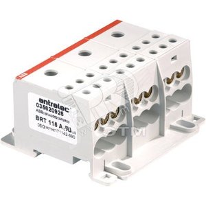 Блок распределительный 115A трехполюсный BRT115А (1SNA356209R2600) - TE Connectivity (Enterlec,Tyco)
