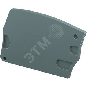 Изолятор торц., ES6-3S, для винтовых клемм ZS6-3S, ZS6-3S-PE - TE Connectivity ОУЭО