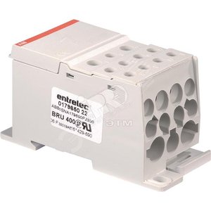 Блок распределительный BRU 400A 1-полюсный (ENT1SNA179650R2200) - TE Connectivity (Enterlec,Tyco)