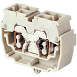 DH2,5/10.4L Клема пруж. 2.5мм.кв. серая - TE Connectivity ОУЭО