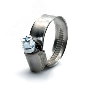 Хомут червячный 300-320/9 W2 нержавеющая сталь 1Л 300-320-7 Н ГОСТ 28191-89 - Мир хомутов