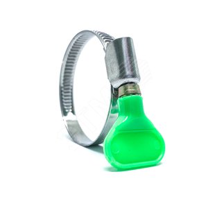 Хомут червячный 32-50/9 W1 оцинкованная сталь с ключом 2Л 32-50-7 ГОСТ 28191-89 - Мир хомутов