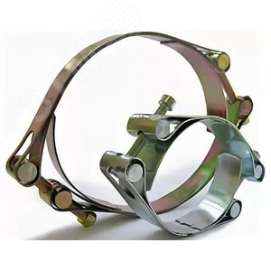 Хомут ленточный двухболтовый 110-120 W1 оцинкованная сталь 2.2 110-120/20 ГОСТ 28191-89 - Мир хомутов