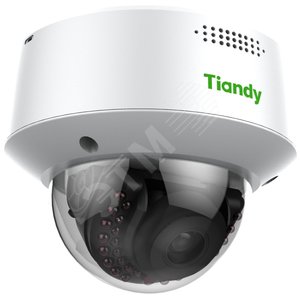 Камера-IP 2МП купольная c моторизированным объективом, Видеоаналитика, ИК 30м, микрофон, динамик PoE (TC-C32MG I3W/E/A/2.8-12мм Super Starlight EW) - Tiandy