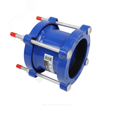 Муфта соединительная Ду 100 (Дн 109-128) Ру10/16 ДРК Чугун - Benarmo