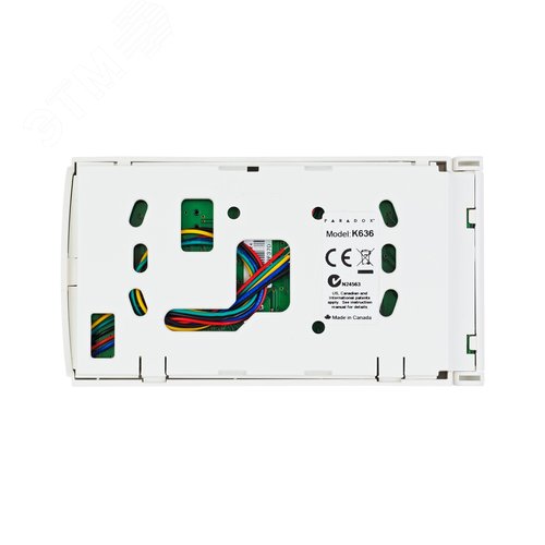 Клавиатура K636 проводная 10-зонная светодиодная для систем Spectra SP, Magellan, 1 подсистема (K636) - фото 2