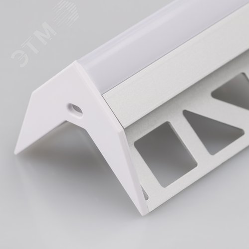 Заглушка ARH-DECORE-S12-EXT Square с отверстием (ARL, Пластик) 2