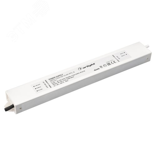 Блок питания ARPV-LG24100-SLIM-PFC-D (24V, 4.2A, 100W) ( IP67 Металл, 5 лет) - Arlight