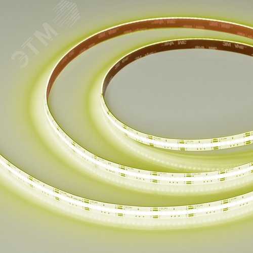Лента светодиодная 16 Вт/м 24В IP65 RGB 840LED/м COB-X840-10-12mm CSP 5 м - фото 3