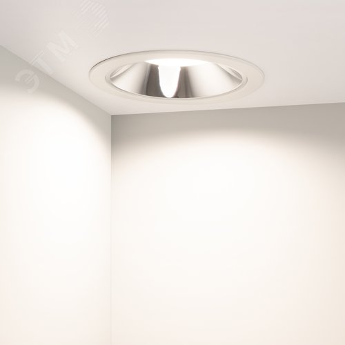 Светильник IM-STORM-R230-28W Day4000-MIX (WH, 80 deg, 230V) (IP20 металл, 3 года) - фото 2