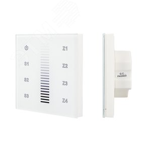 Панель Sens SR-2830A-RF-IN White (220V,DIM,4 зоны) (ARL, IP20 Пластик, 3 года) (017858)