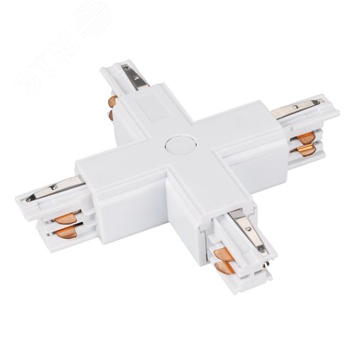 Коннектор крестовой LGD-4TR-CON-X-WH (C) (ARL, IP20 Пластик, 3 года) - Arlight