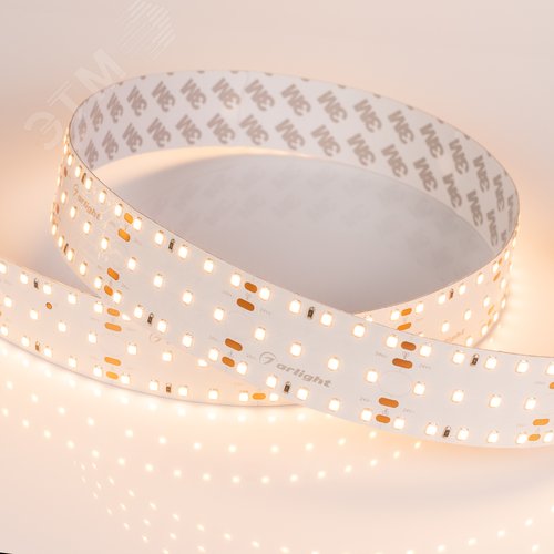 Лента S2-2500 24V Warm 2700K 34mm (2835, 280      LED/m, LUX) (arlight, 25 Вт/м, IP20) (023403(1))