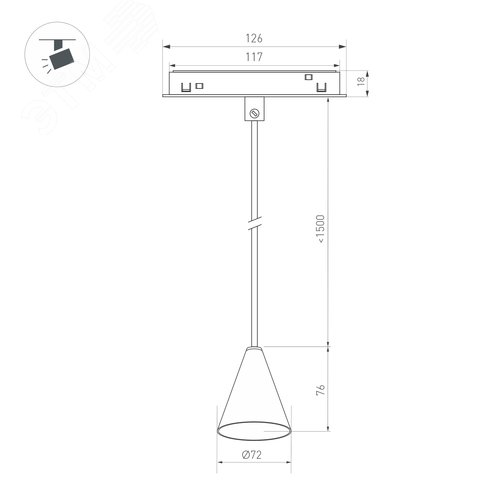 Блок питания ARV-SN24036-PFC-TRIAC-B (24V, 1.5A, 36W) (IP20 Пластик, 3 года) 13