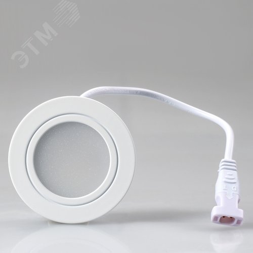Светильник светодиодный LTM-R60WH-Frost 3W Day White 110deg IP40 металл 3 года - фото 6